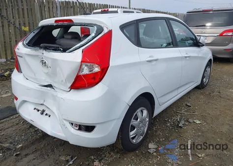 2017 Hyundai Accent Se from USA, damaged, VIN KMHCT5AE1HU338132